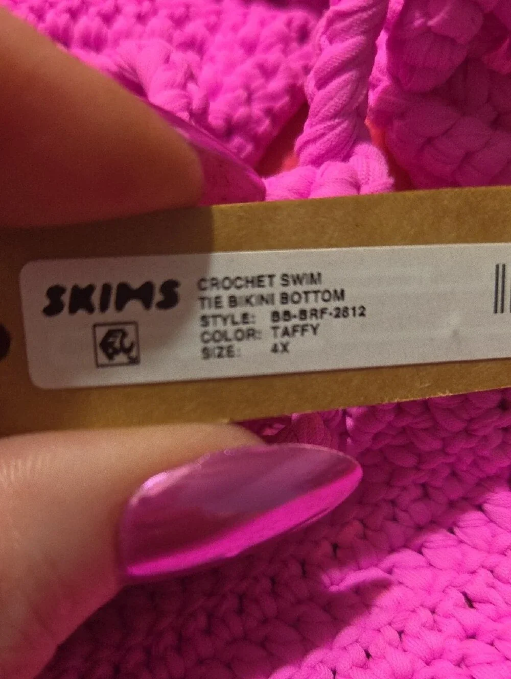 SKIMS stylish taffy